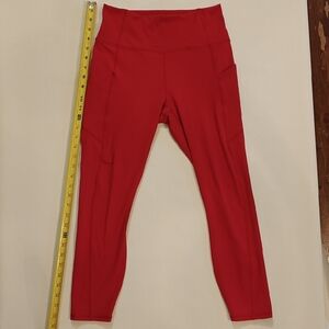 Fabletics Vibrant Red Leggings